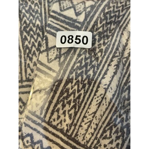 Y2k American Eagle Dress Womens Large Geometric Boho Criss Cross Strap Back - Picture 9 of 9